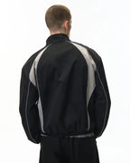 Reflective Windbreaker Track Jacket | Flation Streetwear