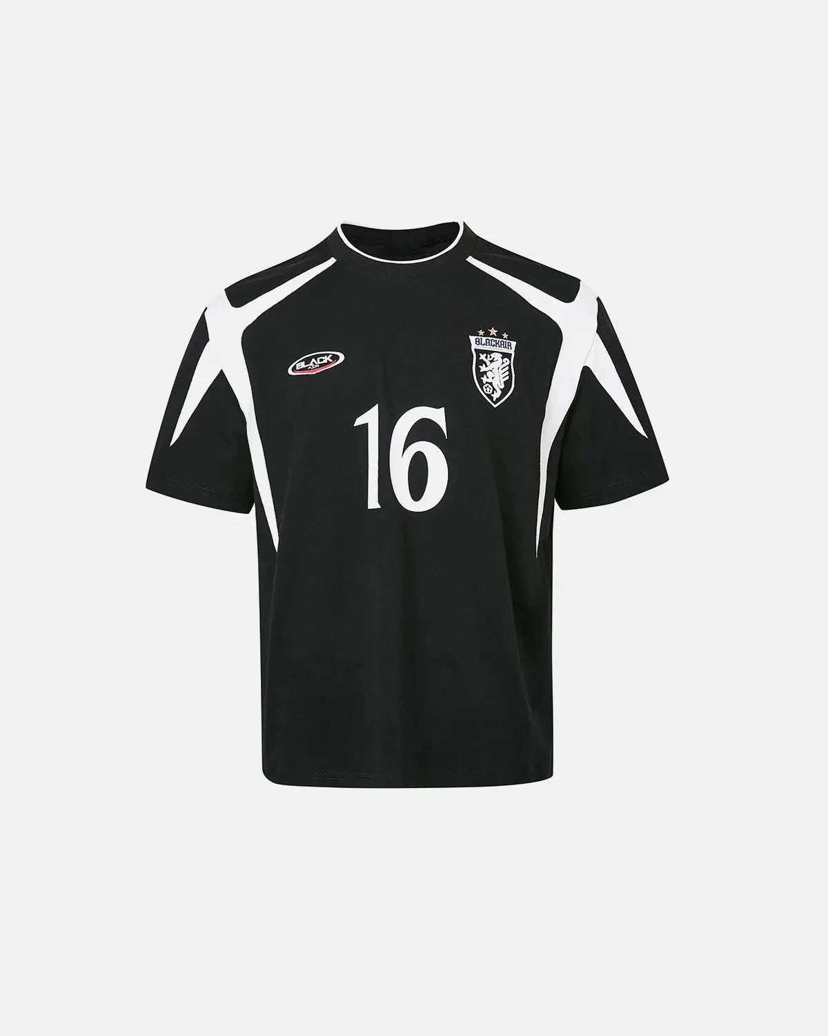 Retro Color Block Embroidered Jersey T-Shirt | Flation Streetwear