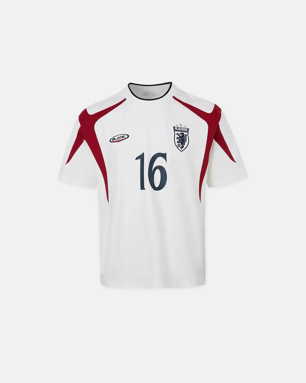 Retro Color Block Embroidered Jersey T-Shirt | Flation Streetwear