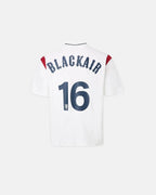 Retro Color Block Embroidered Jersey T-Shirt | Flation Streetwear