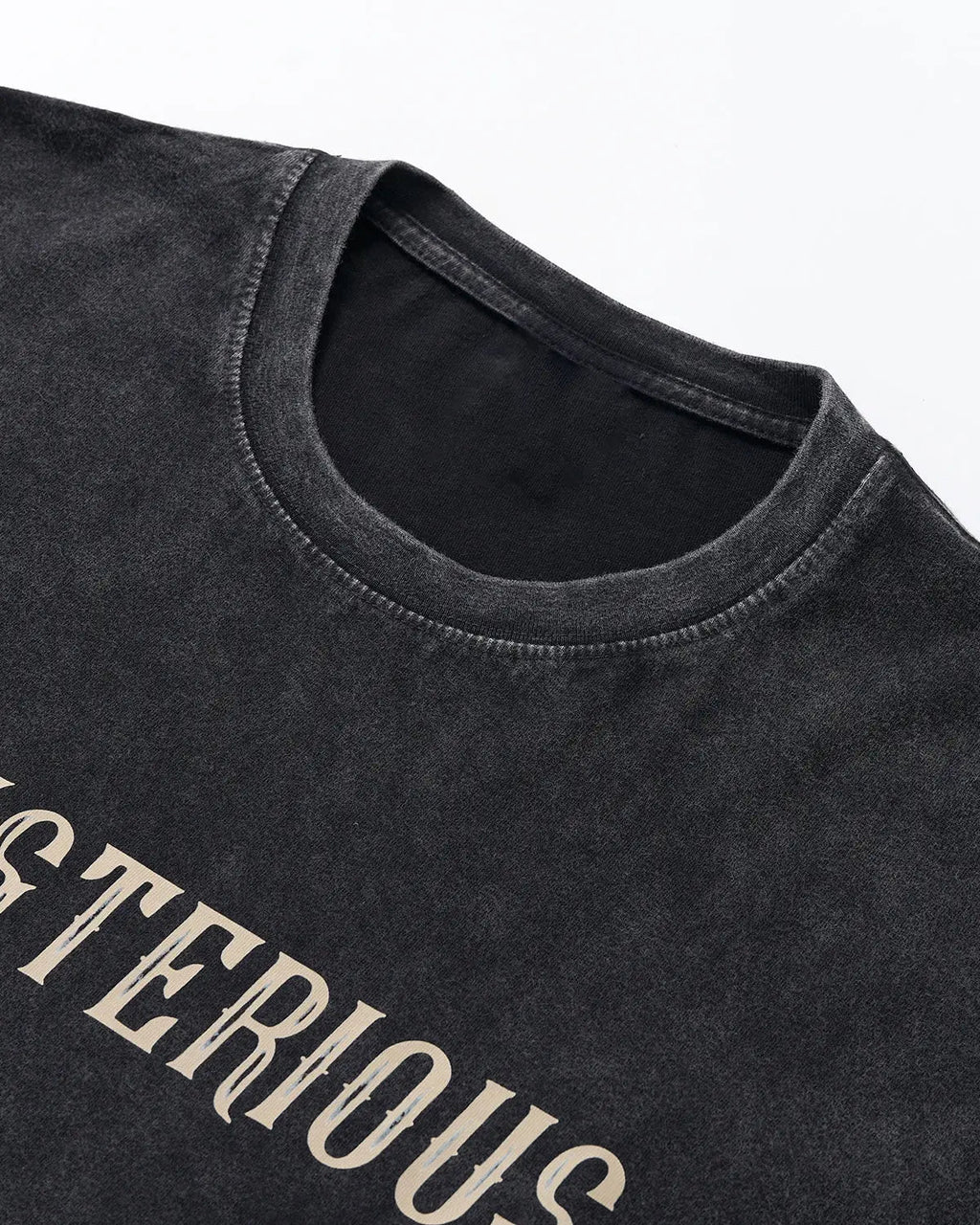 Retro Washed Graphic Cotton T-Shirt | Flation Streetwear
