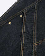 Stitching Button Up Baggy Jeans | Flation Streetwear