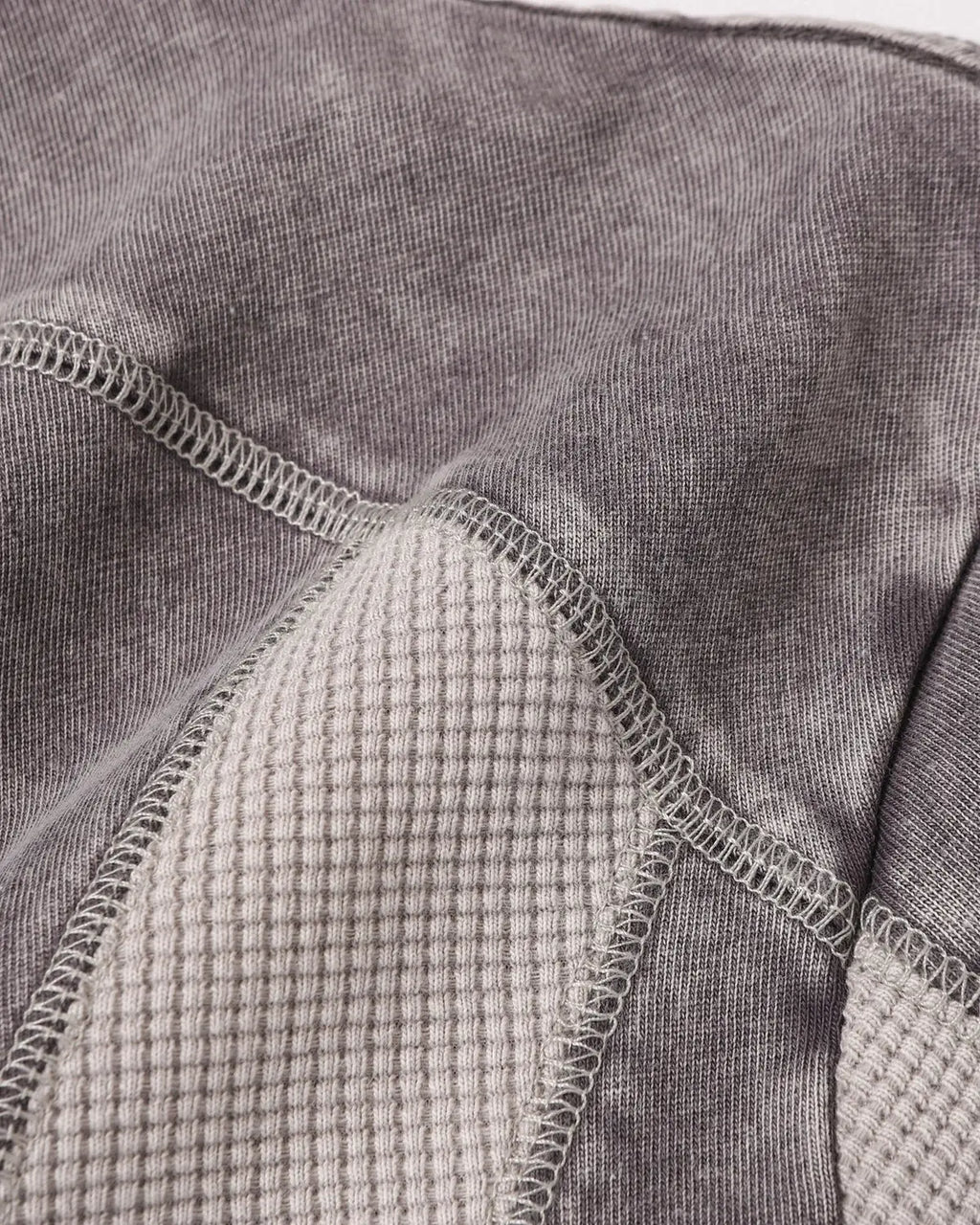 Textured Patchwork Washed T-Shirt | Flation Streetwear