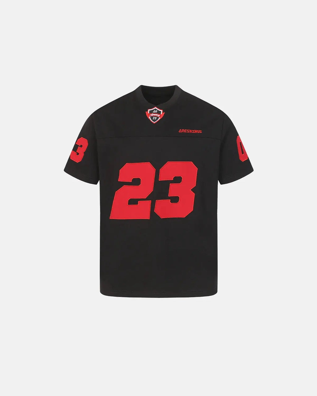 Varsity Number Applique T-Shirt | Flation Streetwear