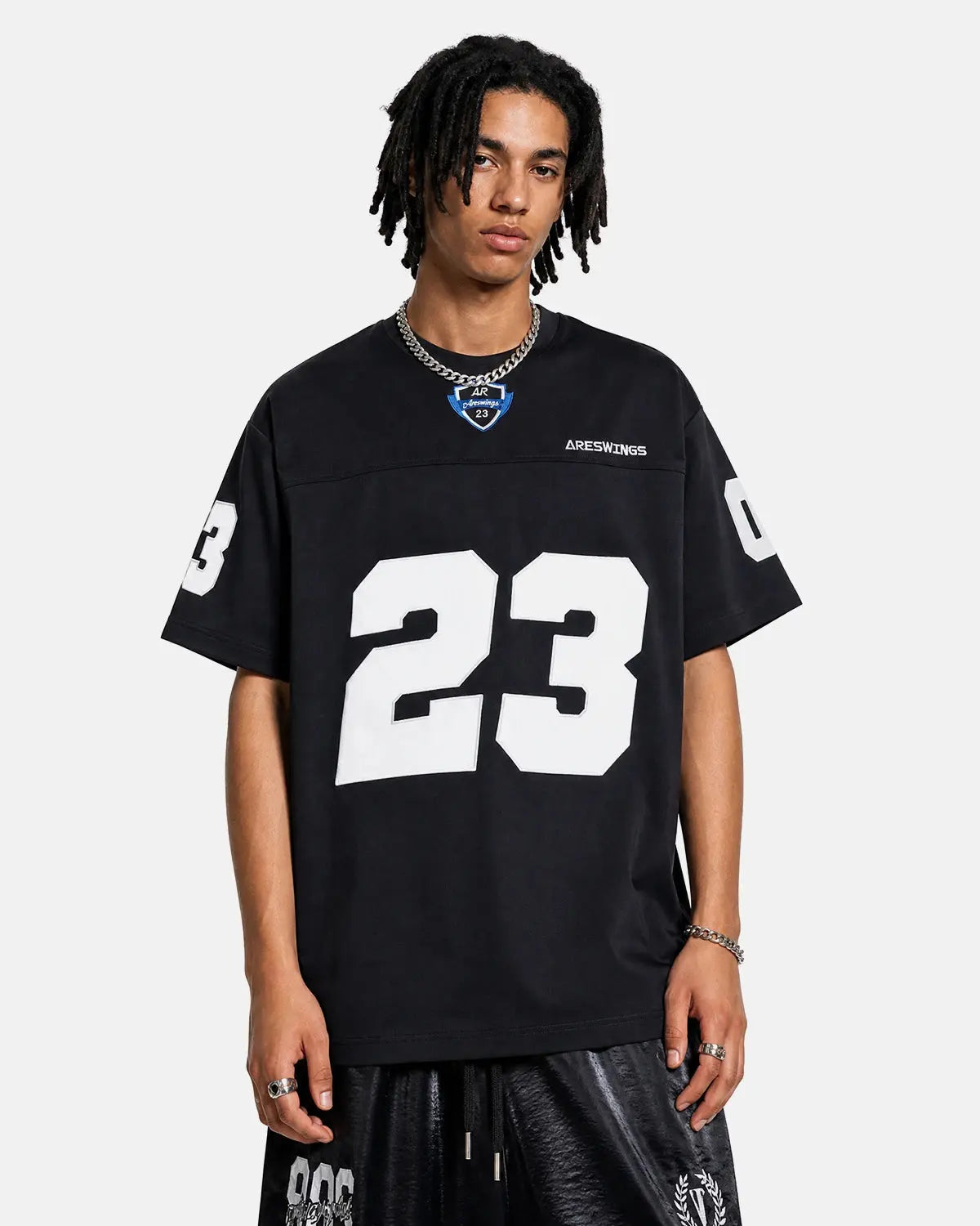 Varsity Number Applique T-Shirt | Flation Streetwear