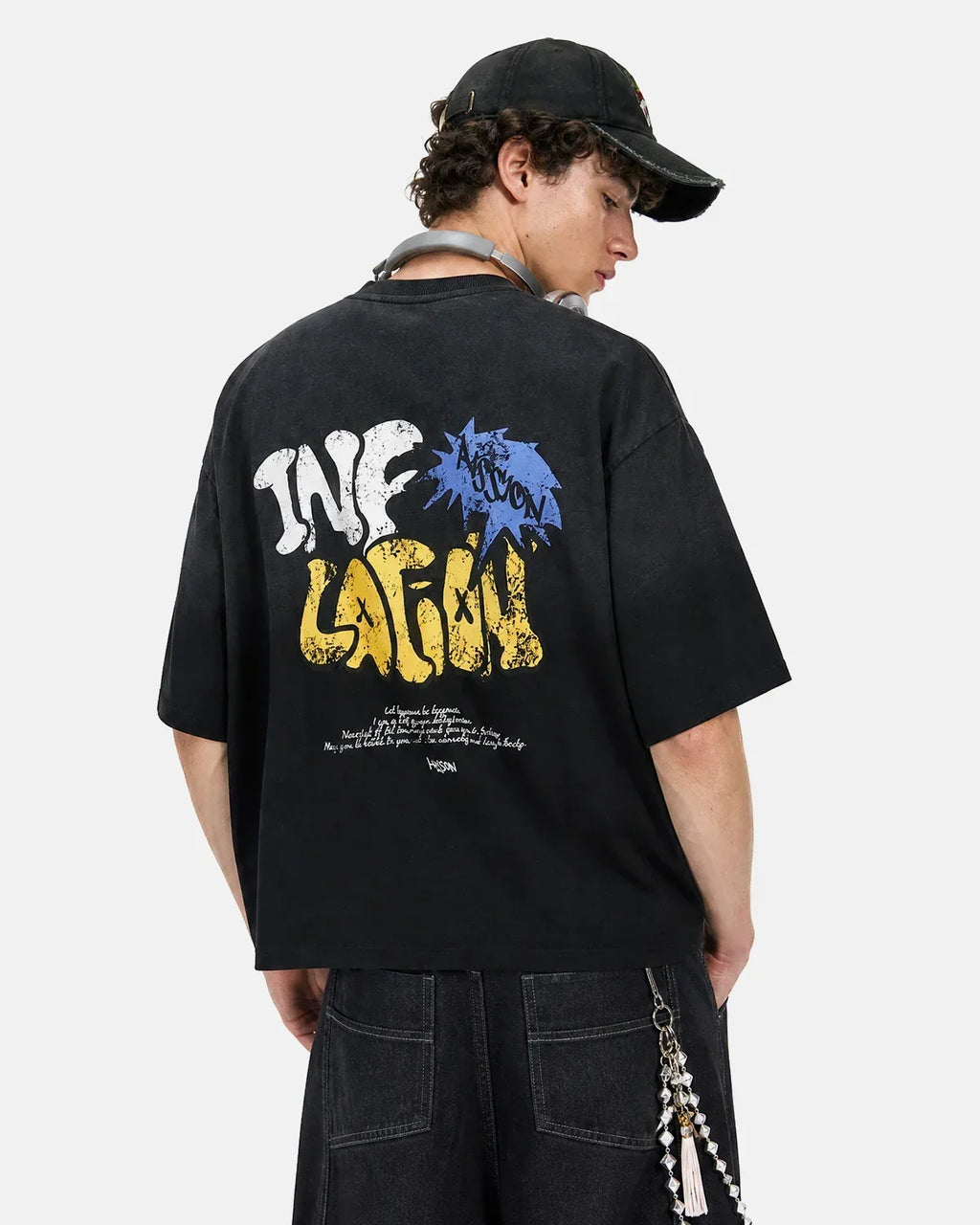 Washed Boxy Graphic Tees | Flation Streetwear