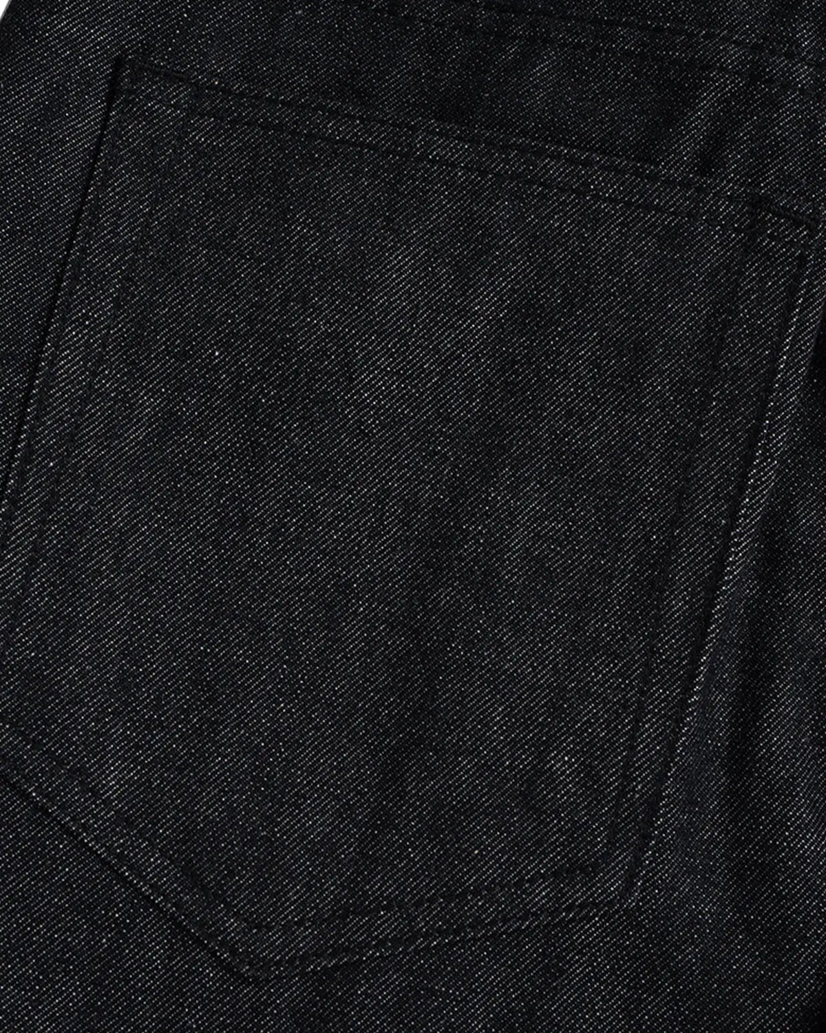 Flation Streetwear Buttons Up Raw Baggy Jeans