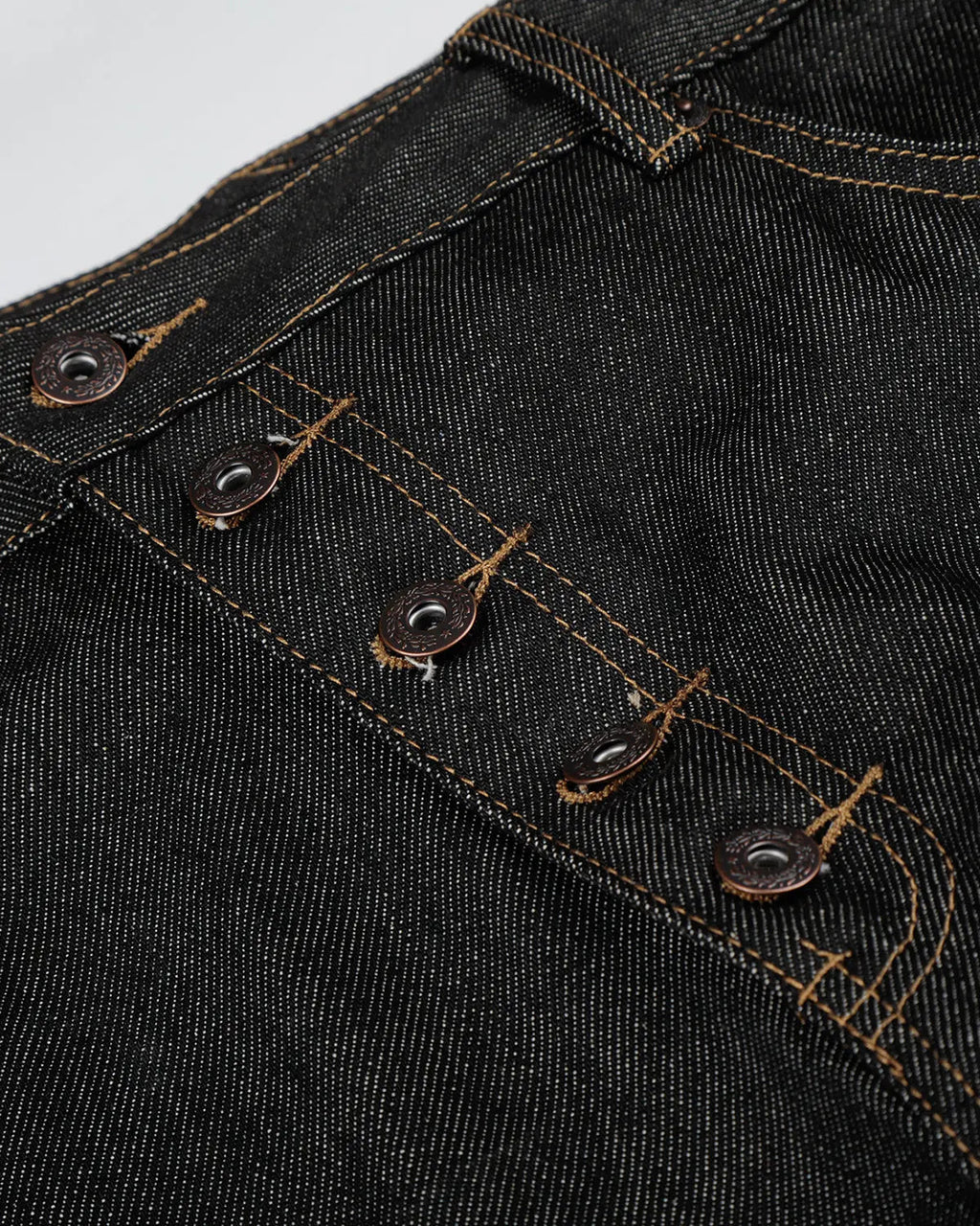 Button Fly Raw Baggy Jeans | Flation Streetwear