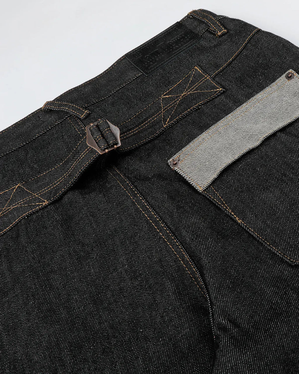 Button Fly Raw Baggy Jeans | Flation Streetwear