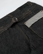 Button Fly Raw Baggy Jeans | Flation Streetwear