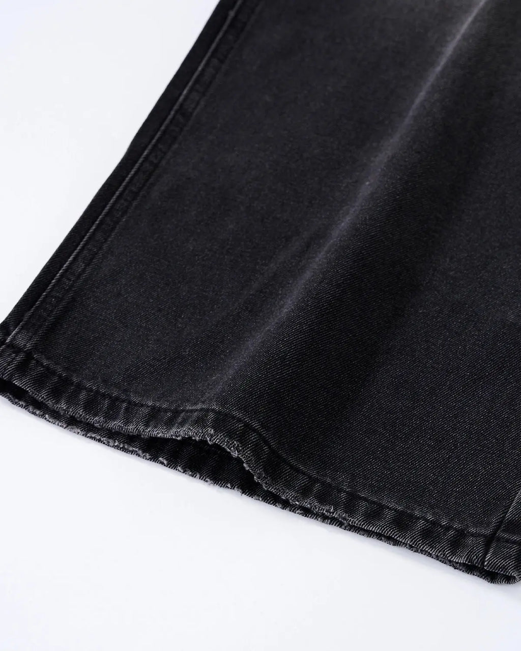 Distressed Rhinestone Ripped Baggy Jeans | Flation Streetwear