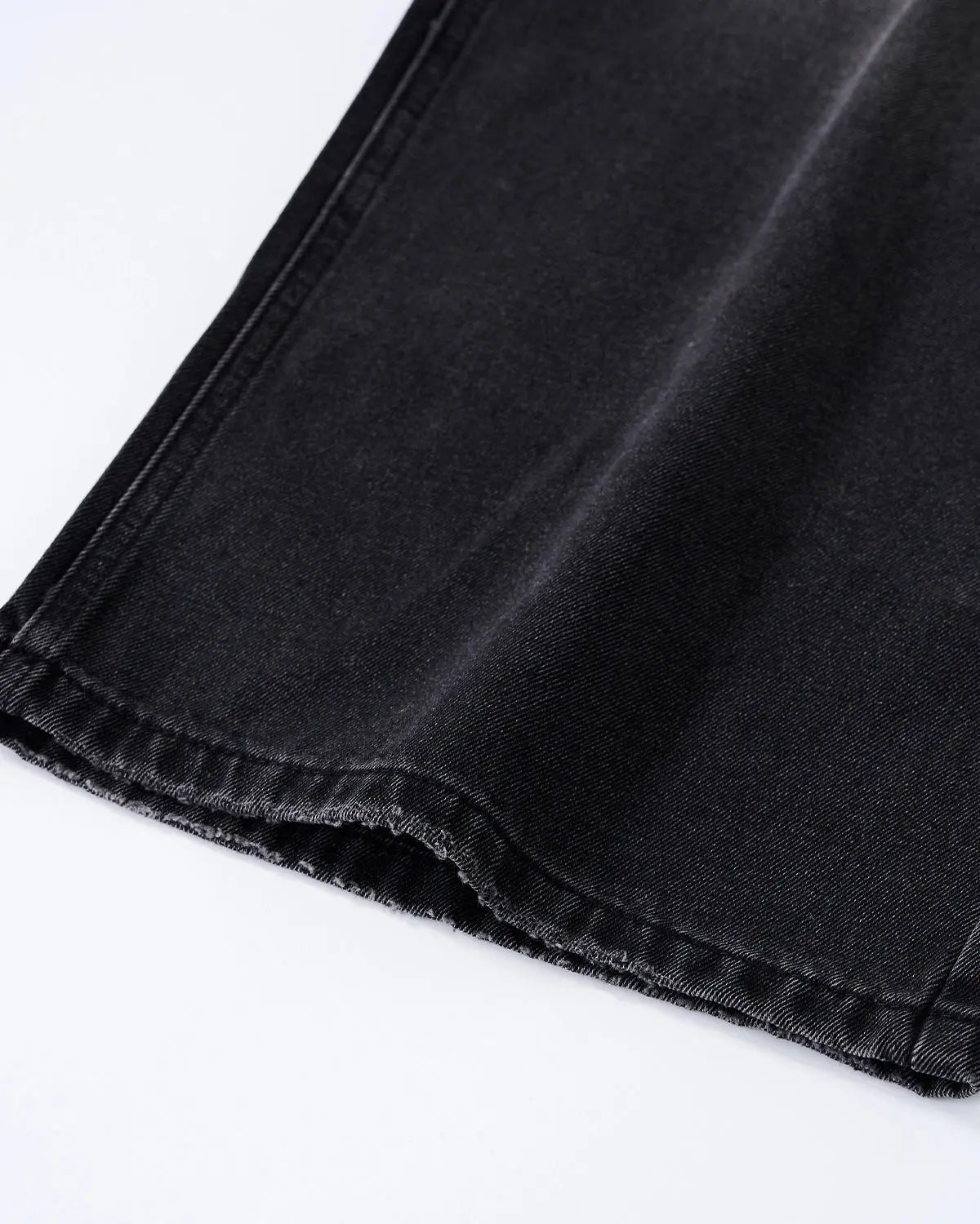 Distressed Rhinestone Ripped Baggy Jeans | Flation Streetwear