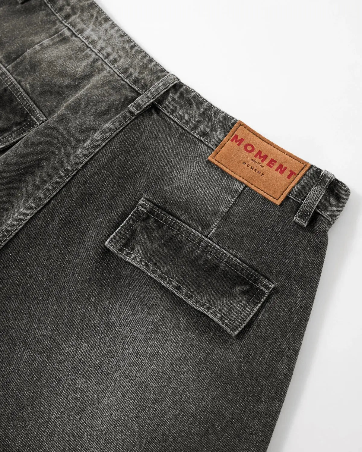 Distressed Washed Cargo Barrel Jeans | Flation Streetwear