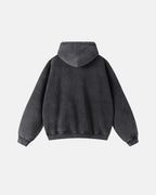 Flation Vintage Washed Zip Up Hoodie