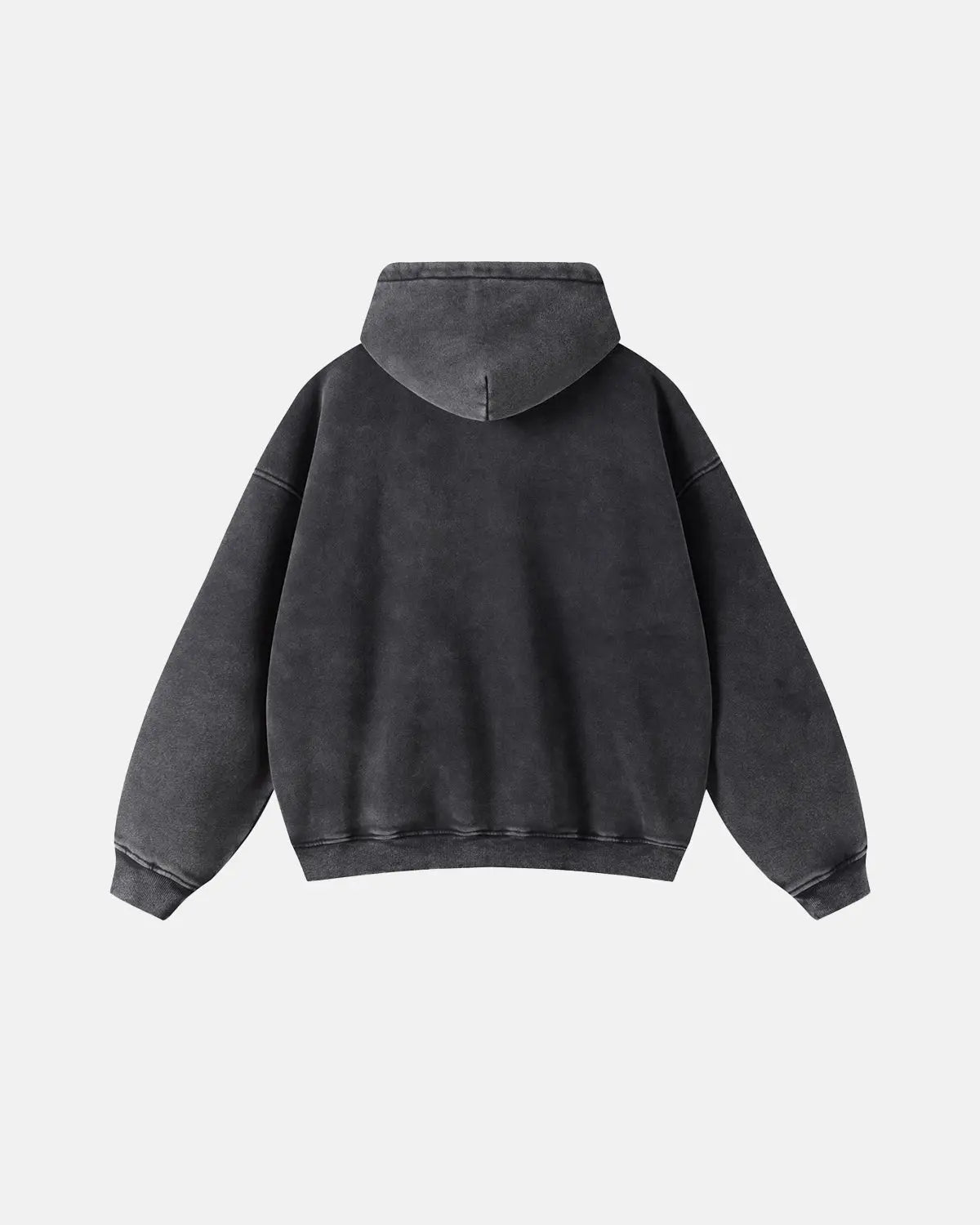 Flation Vintage Washed Zip Up Hoodie