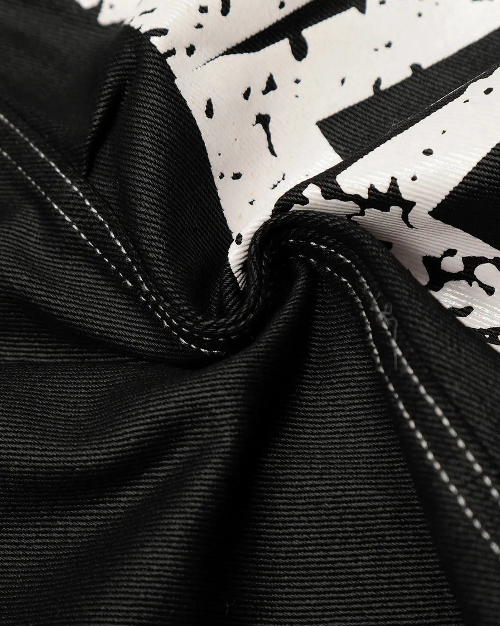 Letter Graphic Cargo Barrel Jeans | Flation Streetwear