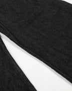 Pleated Raw Baggy Jeans | Flation Streetwear