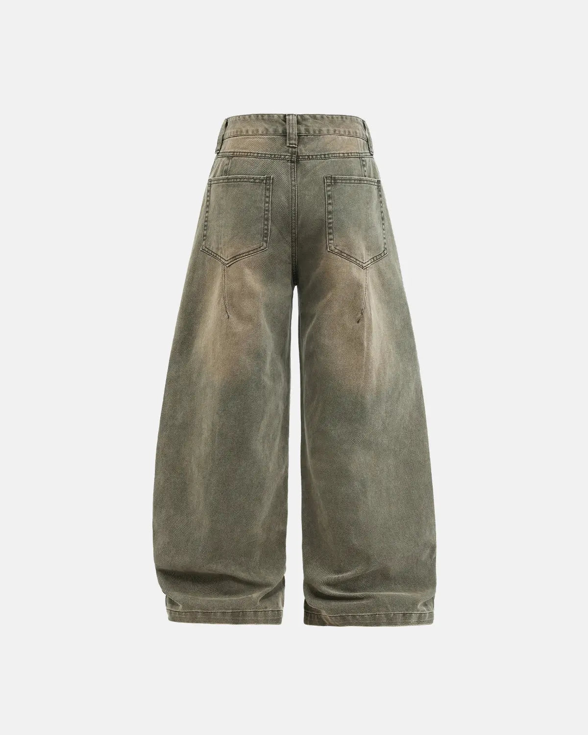 Retro Acid Wash Baggy Cargo Pants | Flation Streetwear