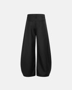 Rope Belt Wide Leg Tailored Pants | Flation Streetwear