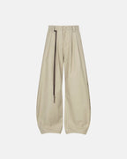Rope Belt Wide Leg Tailored Pants | Flation Streetwear