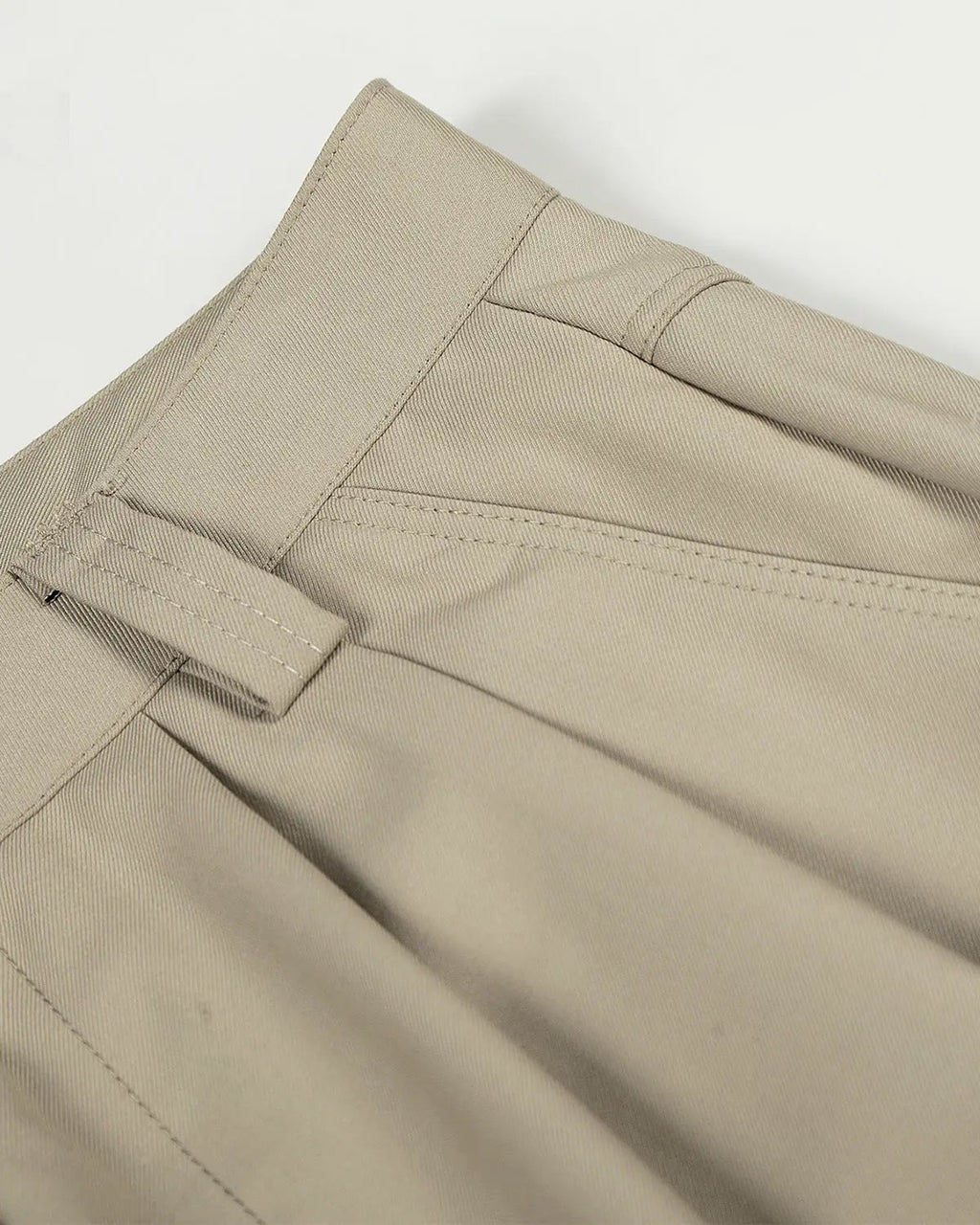 Rope Belt Wide Leg Tailored Pants | Flation Streetwear