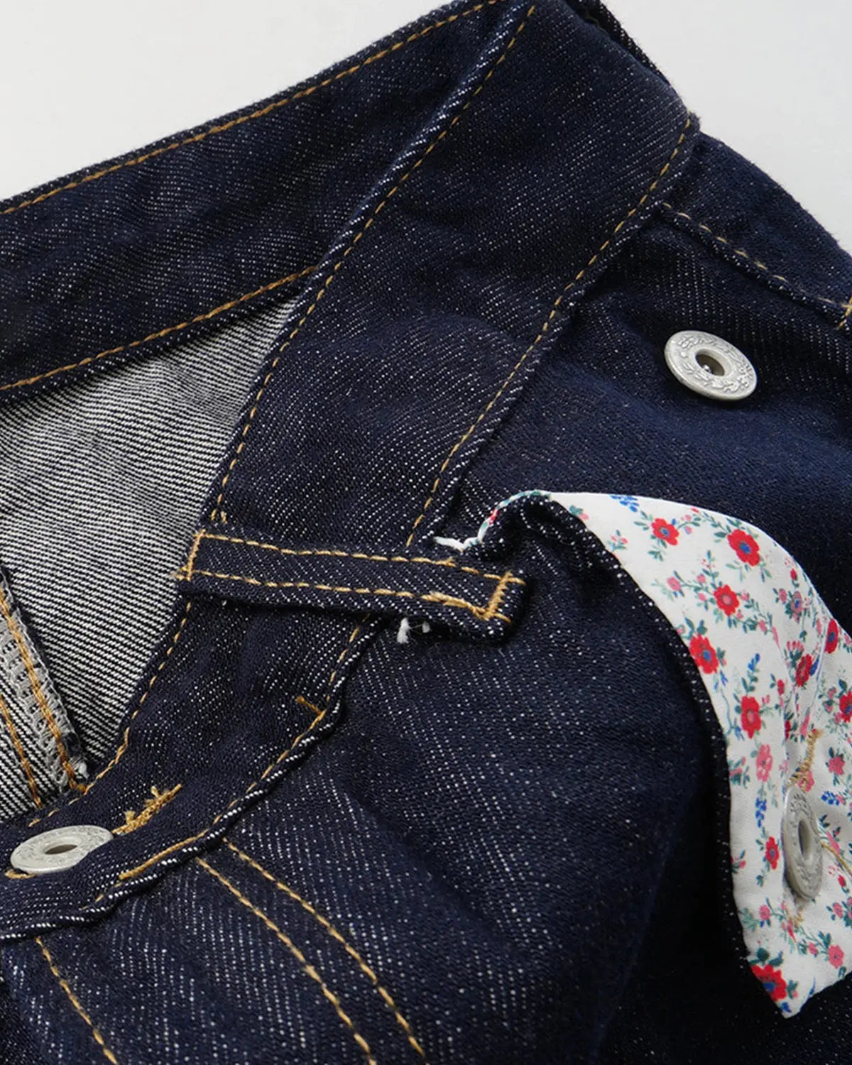Selvedge Buckle Baggy Jeans | Flation Streetwear