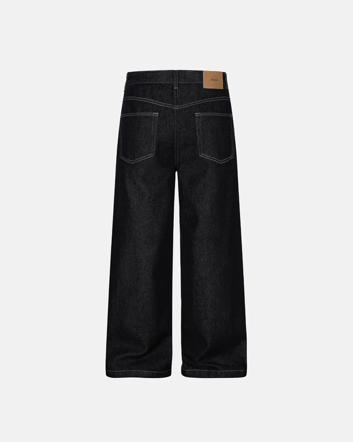 Studded Rhinestone Baggy Denim Jeans | Flation Streetwear