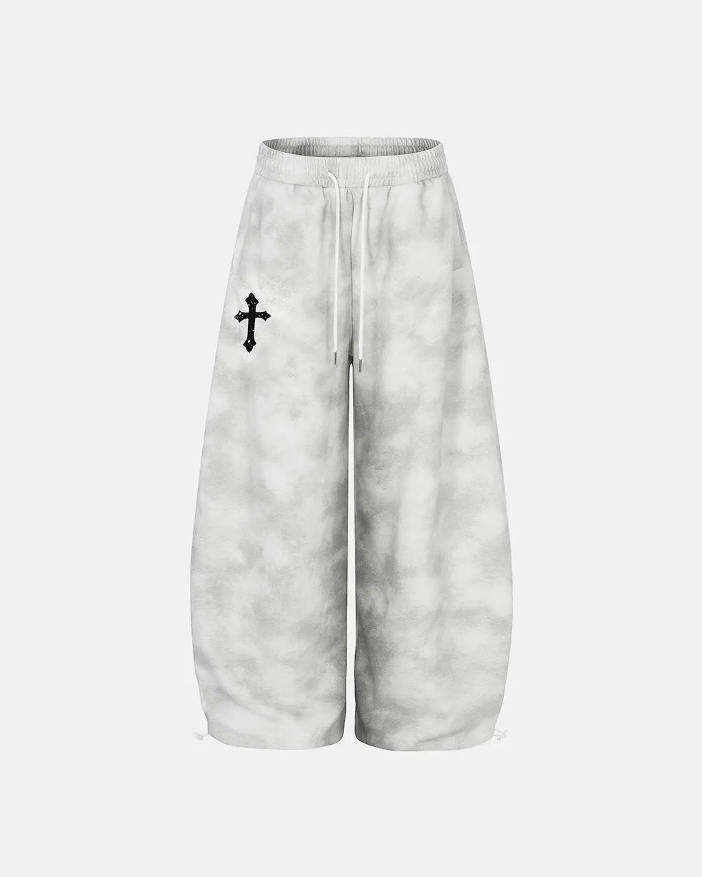 Washed Cross Barrel Sweatpants | Flation Streetwear