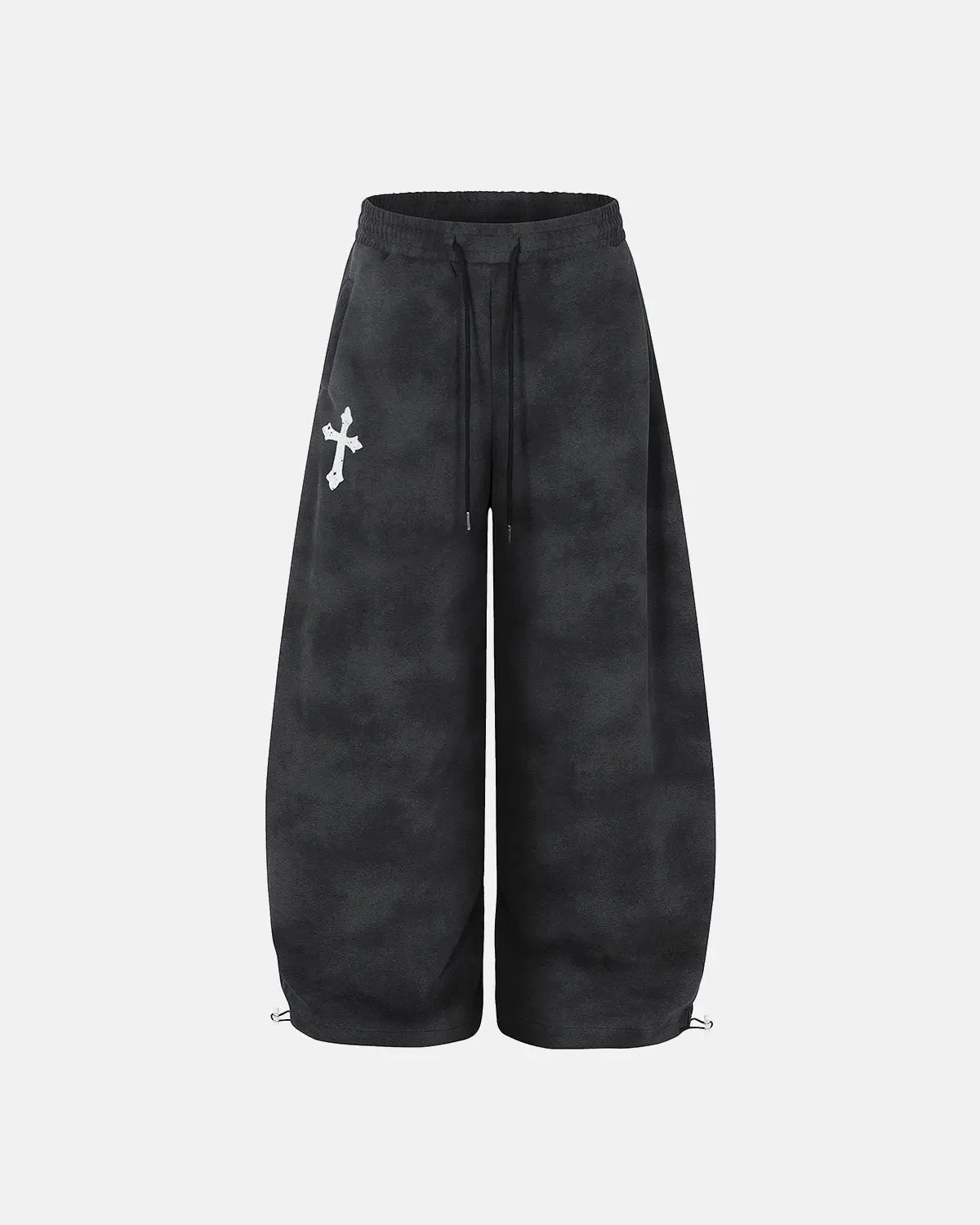 Washed Cross Barrel Sweatpants | Flation Streetwear