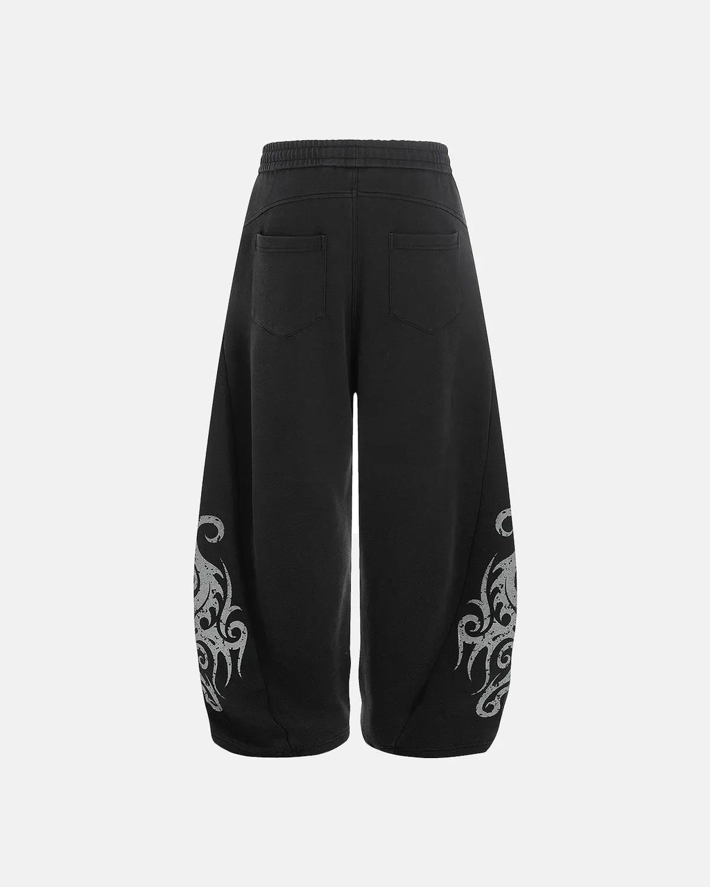 Washed Distressed Barrel Sweatpants | Flation Streetwear