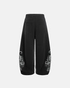 Washed Distressed Barrel Sweatpants | Flation Streetwear