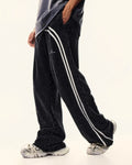 Washed Ribbon Wide Leg Sweatpants | Flation Streetwear