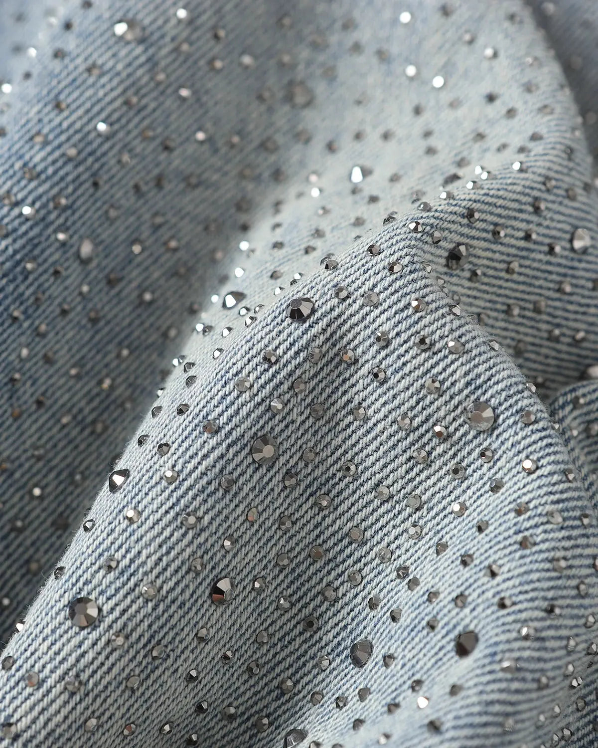Rhinestone Baggy Barrel Jeans | Flation Streetwear