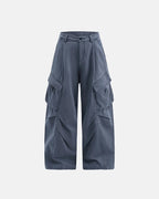 Baggy Cargo Pants with Multiple Pockets | Flation Streetwear