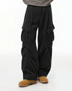 Baggy Cargo Pants with Multiple Pockets | Flation Streetwear