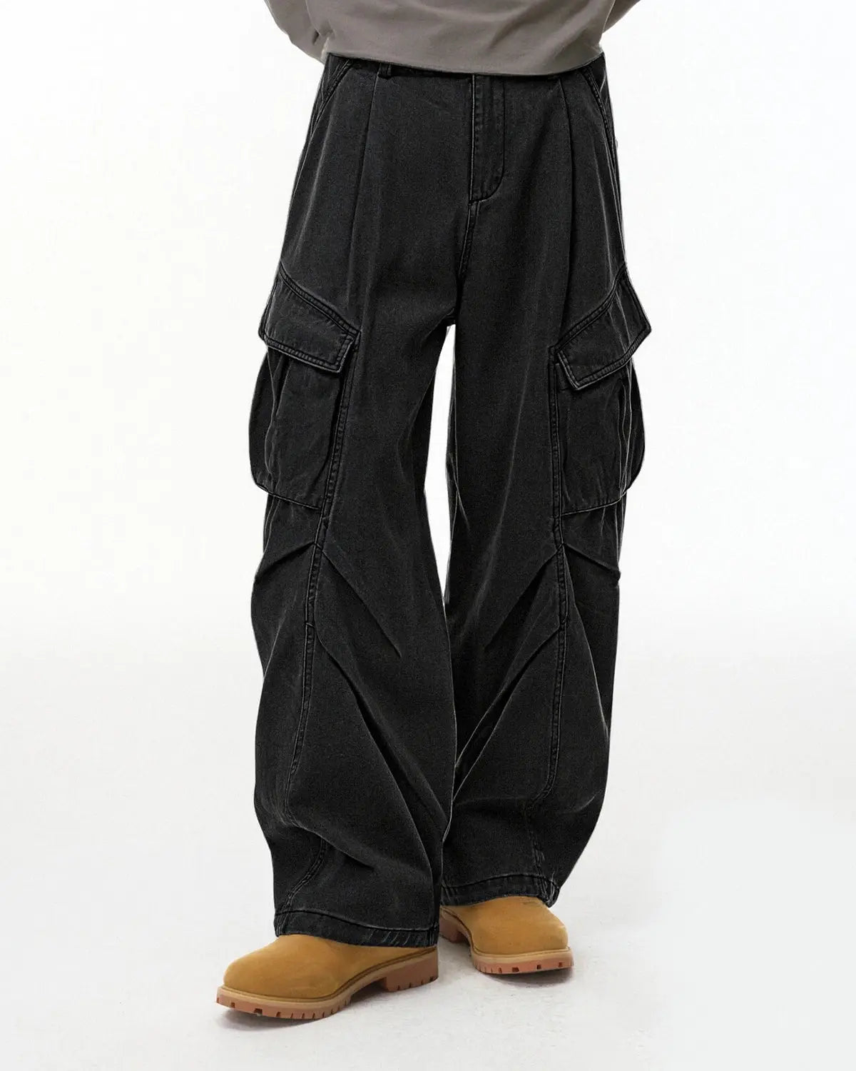 Baggy Cargo Pants with Multiple Pockets | Flation Streetwear