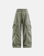 Baggy Cargo Pants with Multiple Pockets | Flation Streetwear