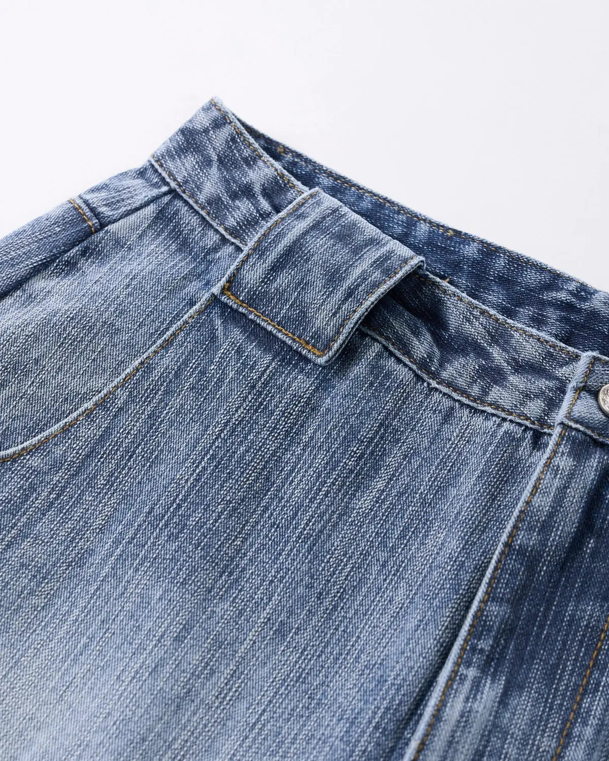 Bamboo Weave Barrel Jeans | Flation Streetwear