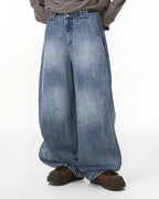 Bamboo Weave Barrel Jeans | Flation Streetwear