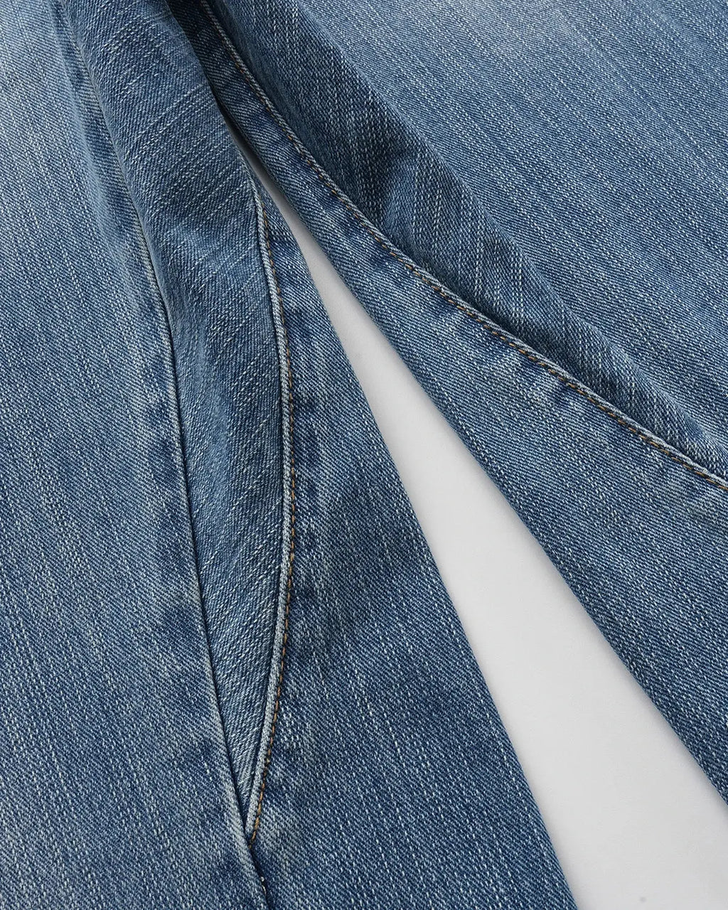 Bamboo Weave Cinch Back Baggy Jeans | Flation Streetwear