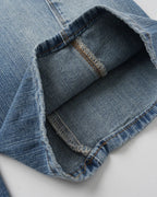 Bamboo Weave Cinch Back Baggy Jeans | Flation Streetwear