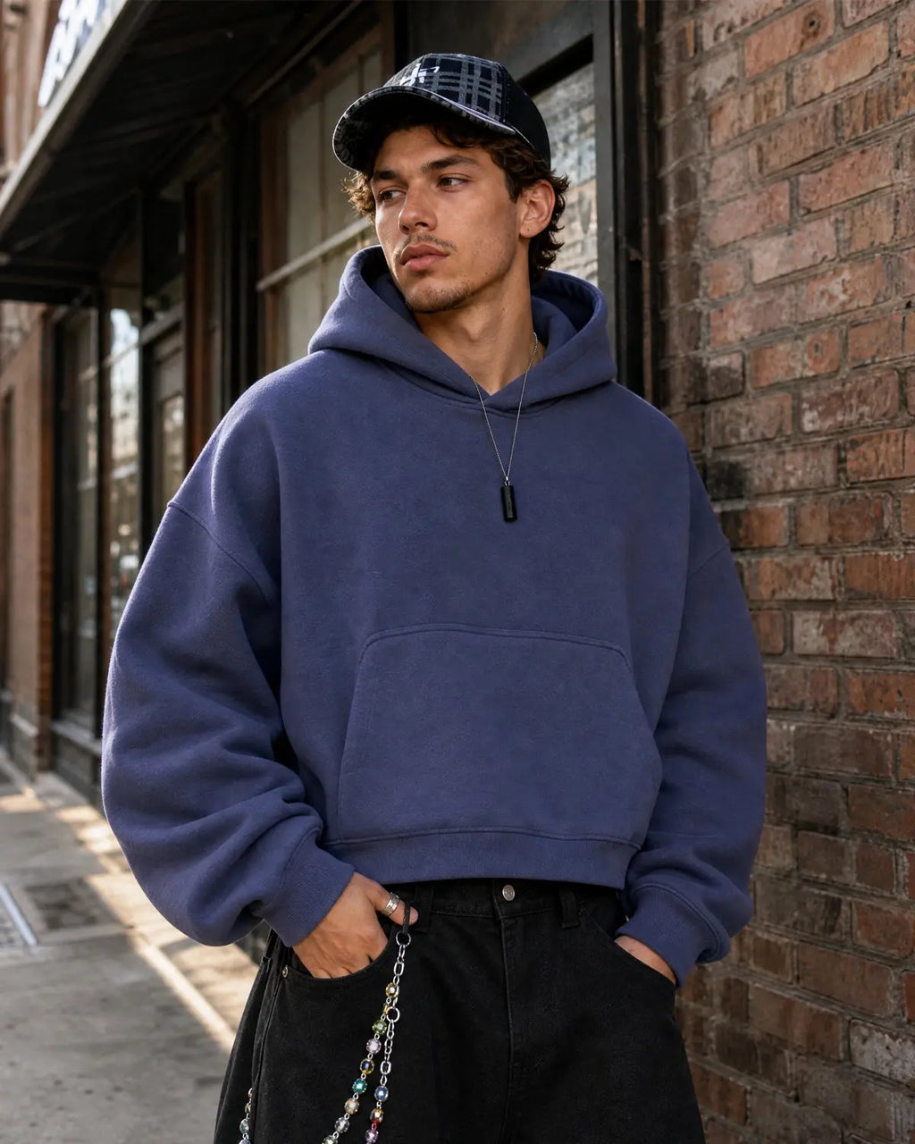 Blank Comfy Boxy Fit Hoodies | Flation Streetwear
