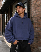 Blank Comfy Boxy Fit Hoodies | Flation Streetwear