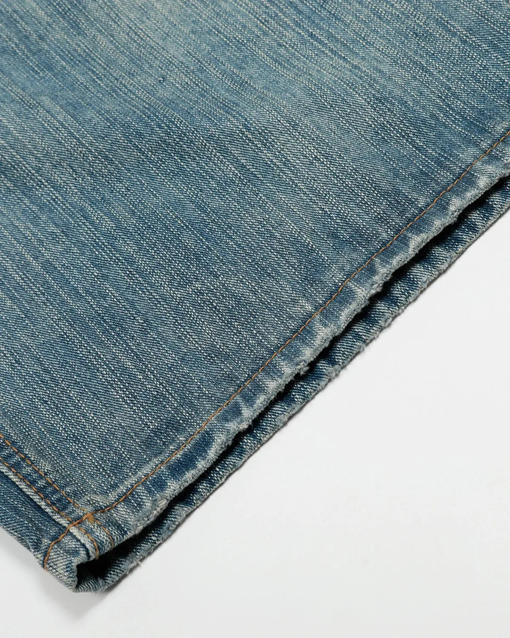 Deconstructed Bamboo Weave Baggy Jeans | Flation Streetwear