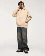 Flation Faded Dirty Baggy Cargo Jeans