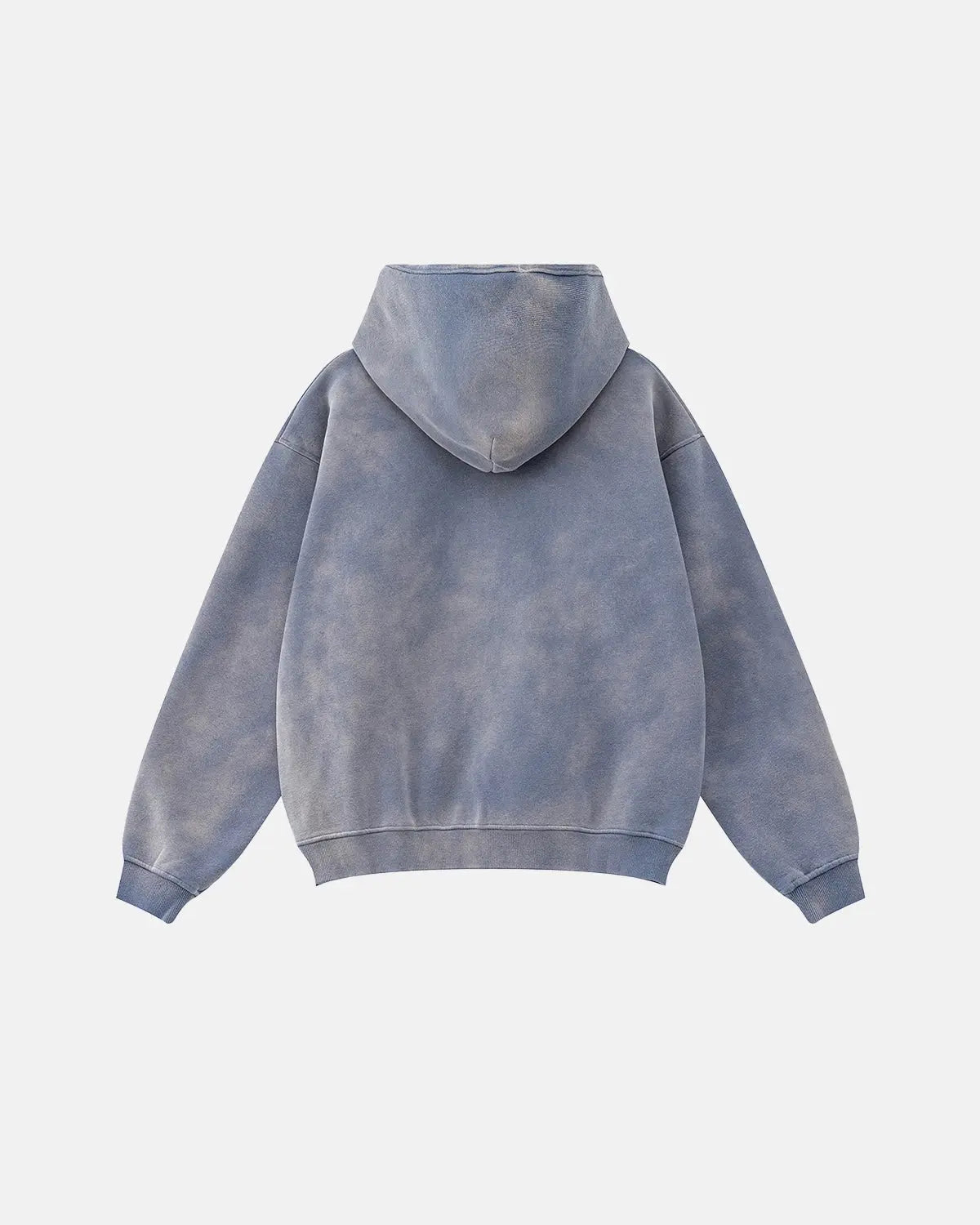 Flation Streetwear Acid Washed Zip Up Hoodies