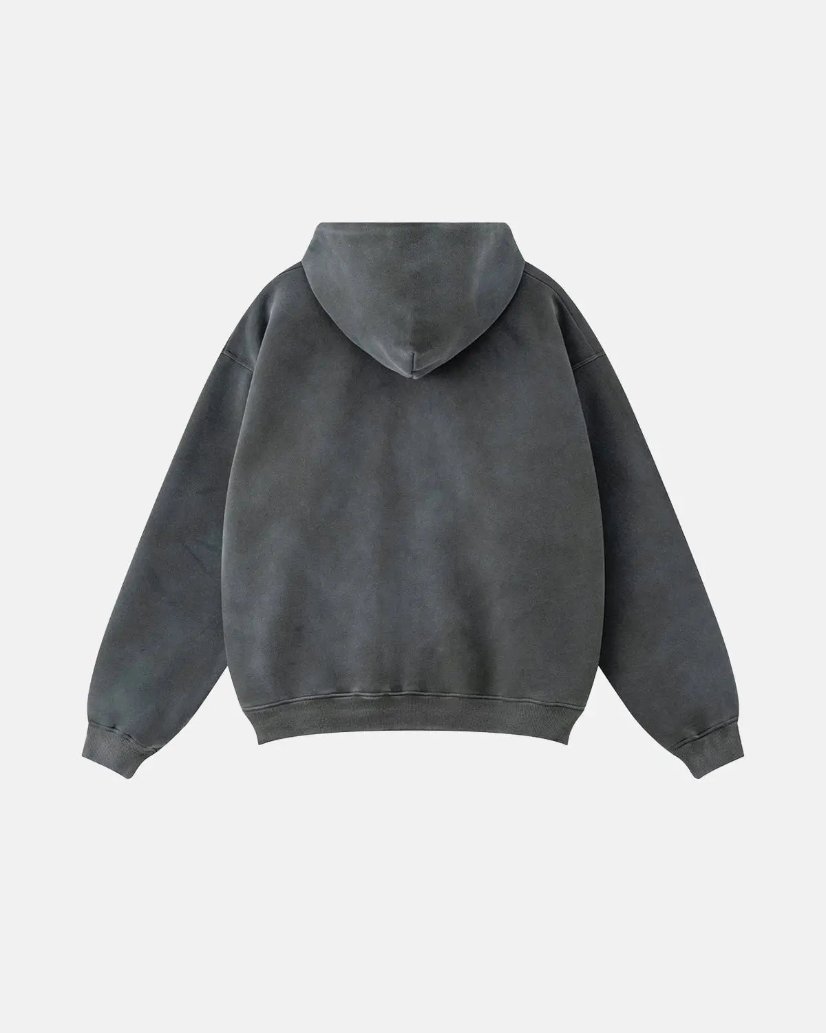 Flation Streetwear Acid Washed Zip Up Hoodies