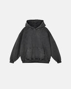 French Terry Washed Distressed Hoodies | Flation Streetwear
