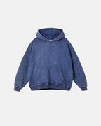 French Terry Washed Distressed Hoodies | Flation Streetwear