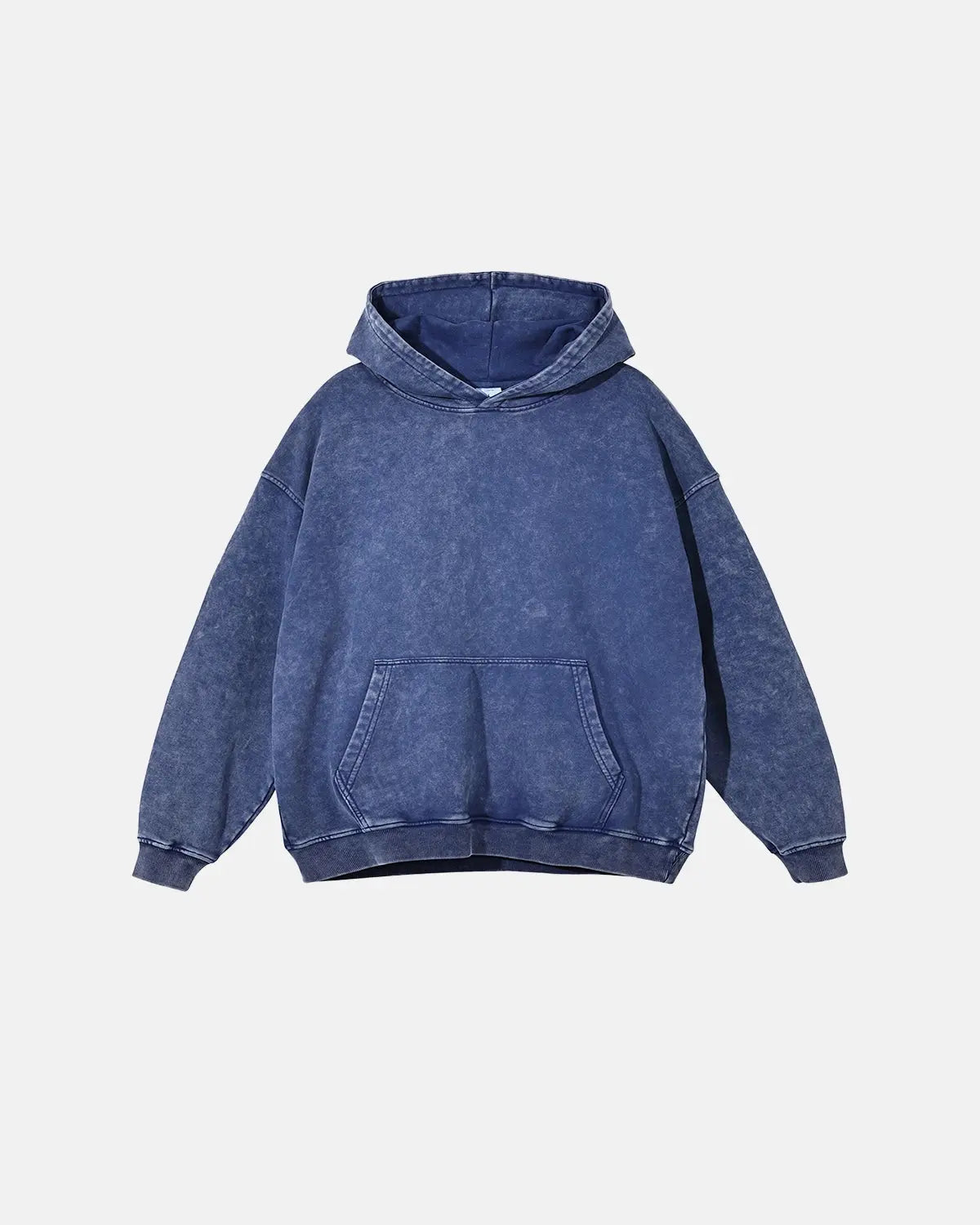 French Terry Washed Distressed Hoodies | Flation Streetwear